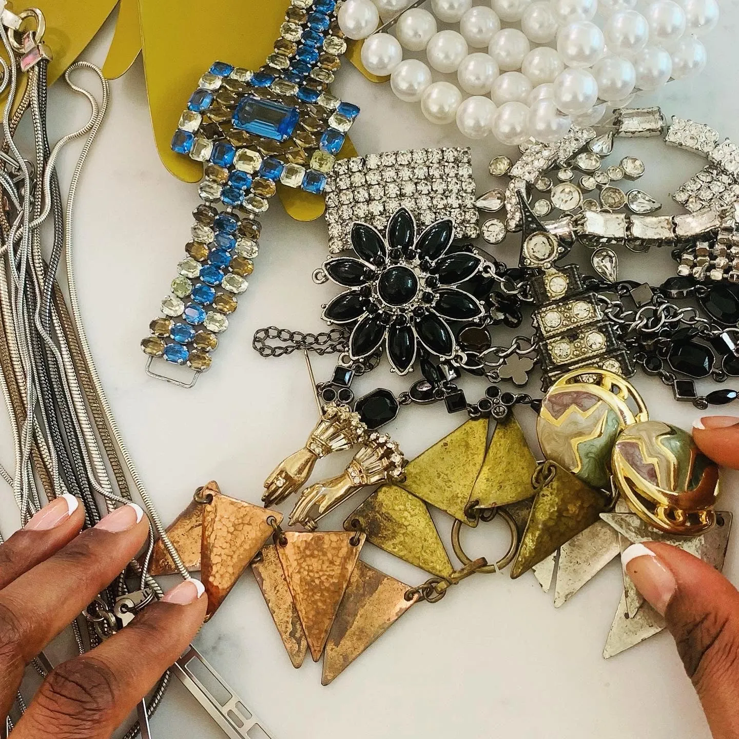 Black Bead Bralette by BSTRD sold by The Jewelry Edit product image thumbnail 5