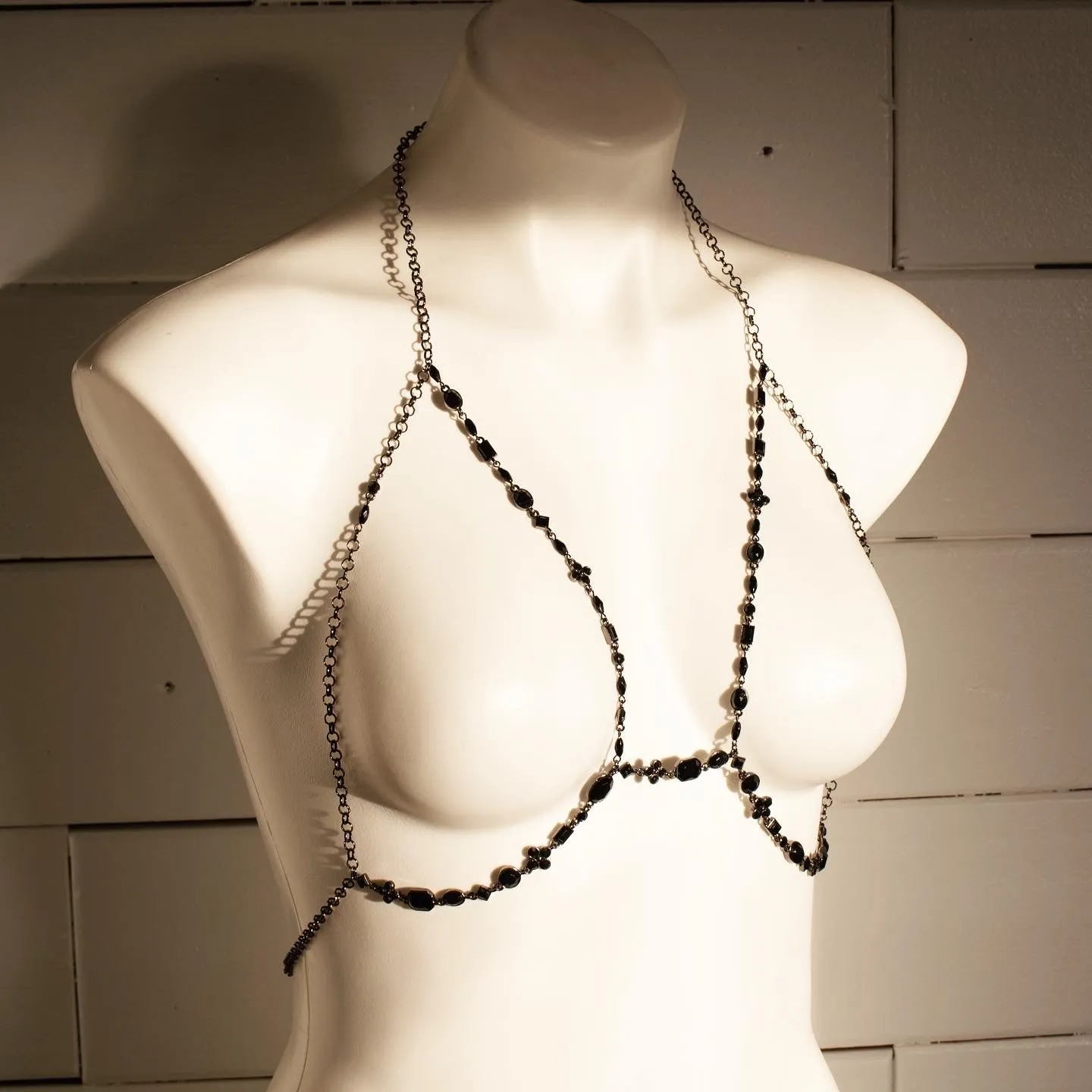 Black Bead Bralette by BSTRD sold by The Jewelry Edit product image thumbnail 2