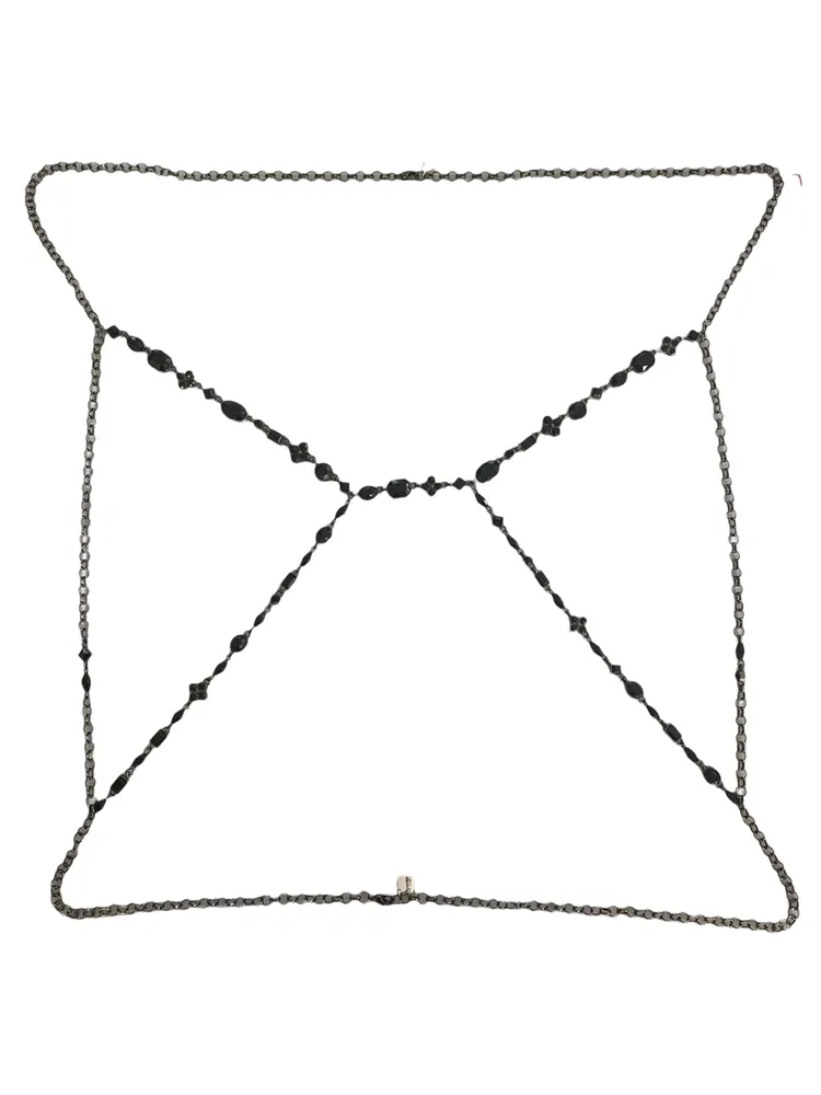 Black Bead Bralette by BSTRD sold by The Jewelry Edit