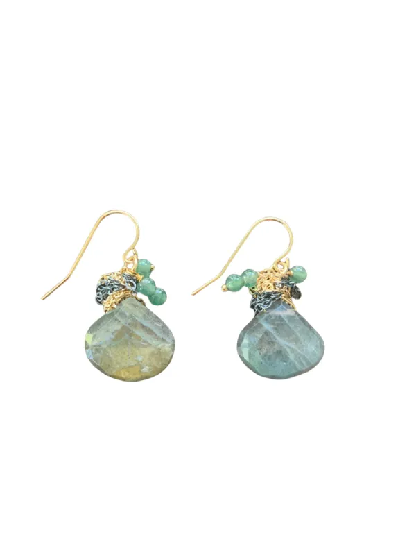 Amelia Grey Earrings by Mabel Chong sold by The Jewelry Edit