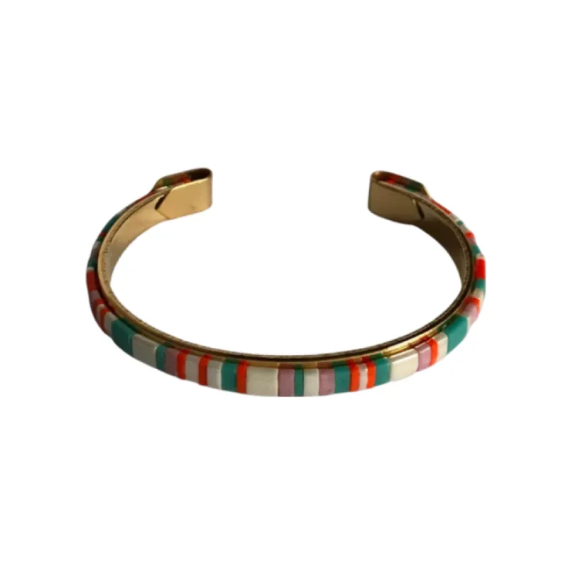 Candy Glass Cuff sold by The Jewelry Edit