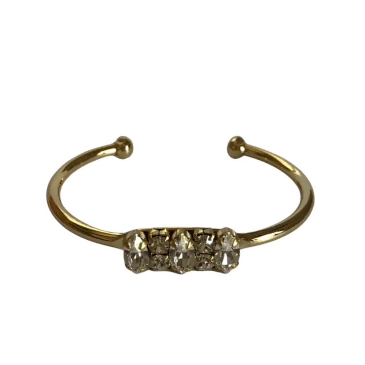 Marquis Crystal Cuff Bangle sold by The Jewelry Edit