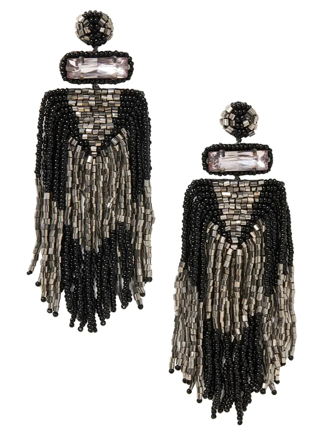 Jody Earrings Black sold by The Jewelry Edit