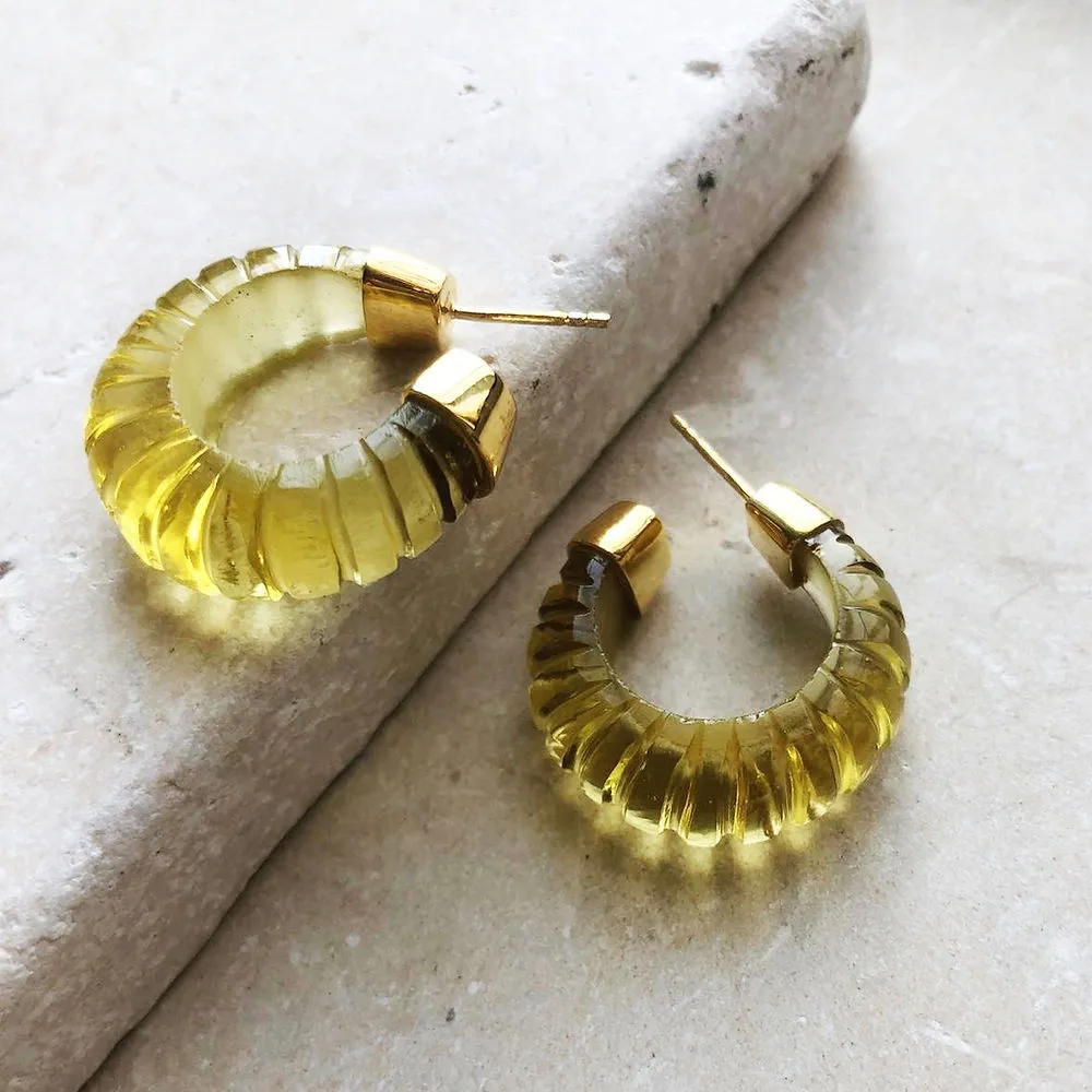 Esme Earrings Lemon sold by The Jewelry Edit product image thumbnail 3