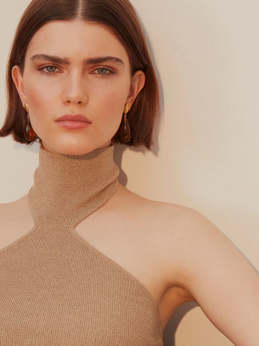 Corine Drop Earrings Champagne sold by The Jewelry Edit product image thumbnail 5