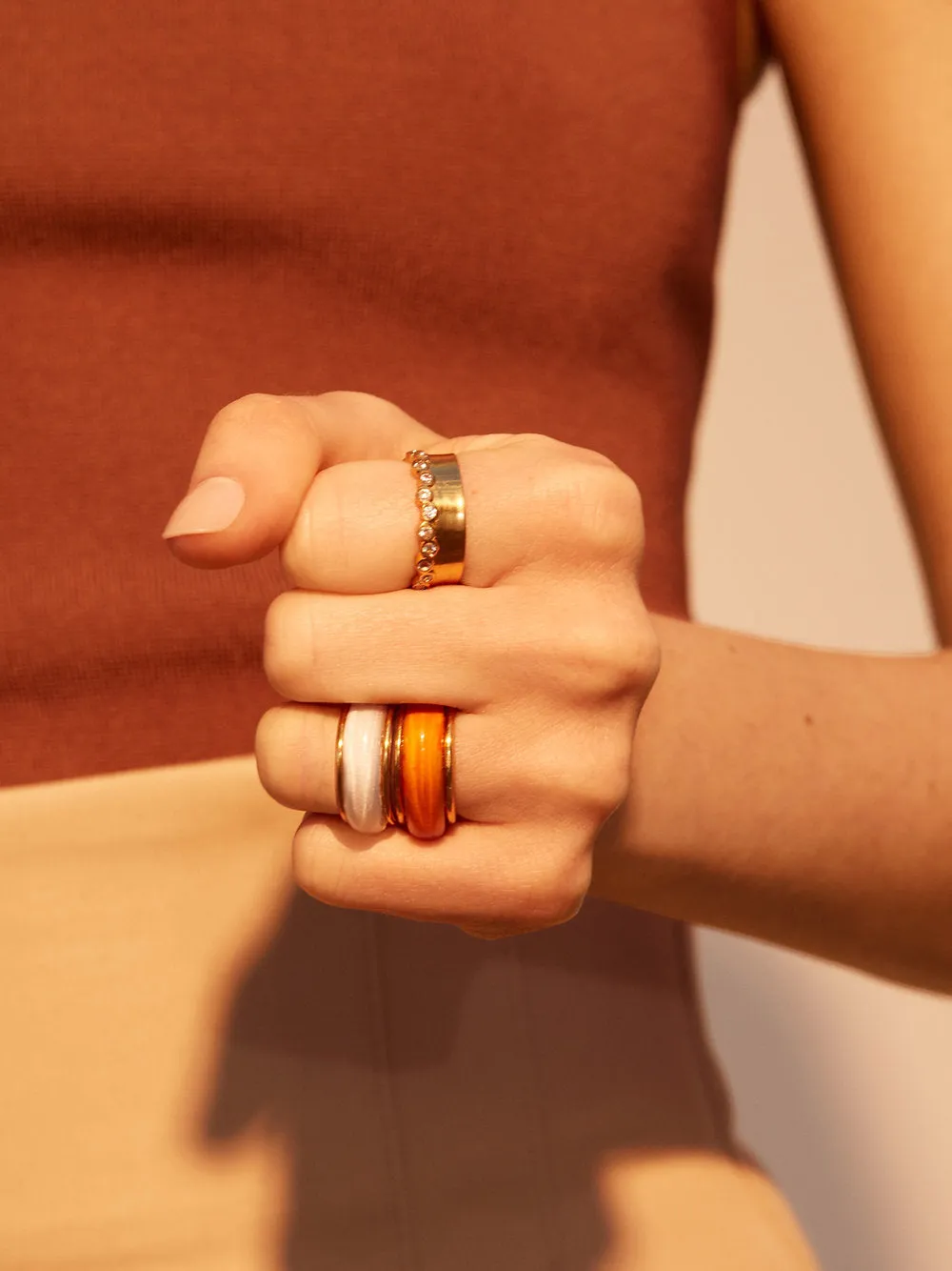 Orion Ring White sold by The Jewelry Edit product image thumbnail 4