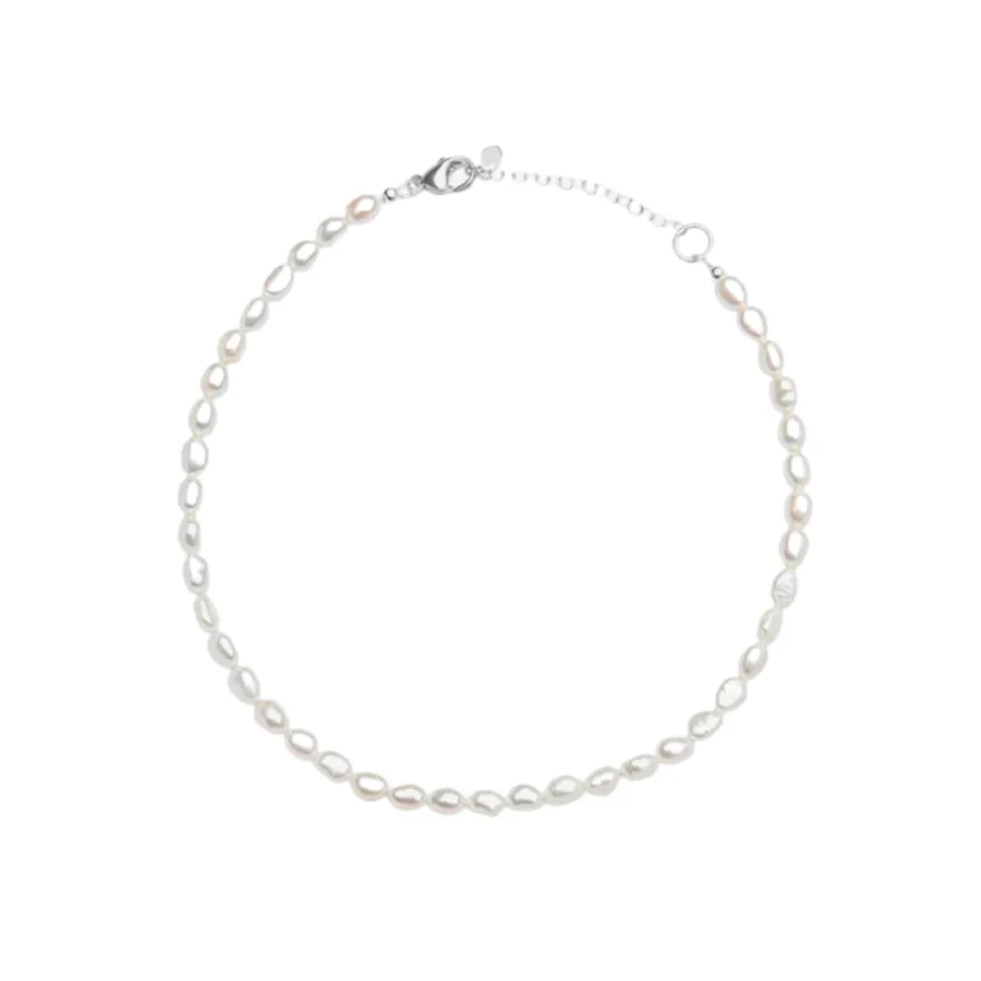 Rice Pearl Necklace sold by The Jewelry Edit