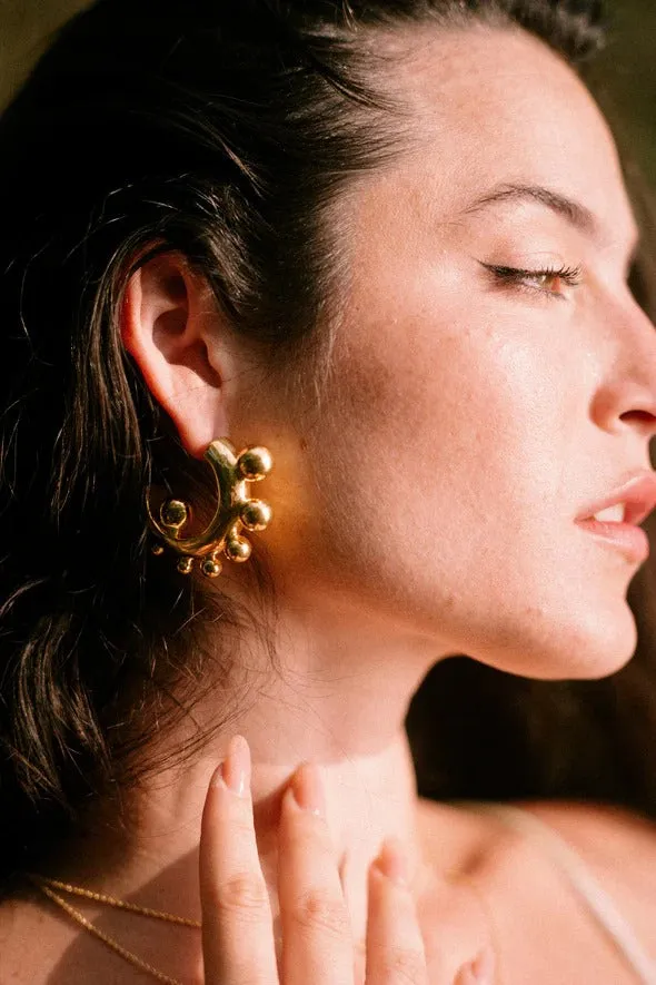 Coconut Earrings Small sold by The Jewelry Edit product image thumbnail 2