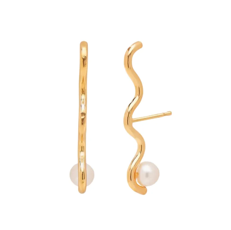 Libra Ear Hugger sold by The Jewelry Edit