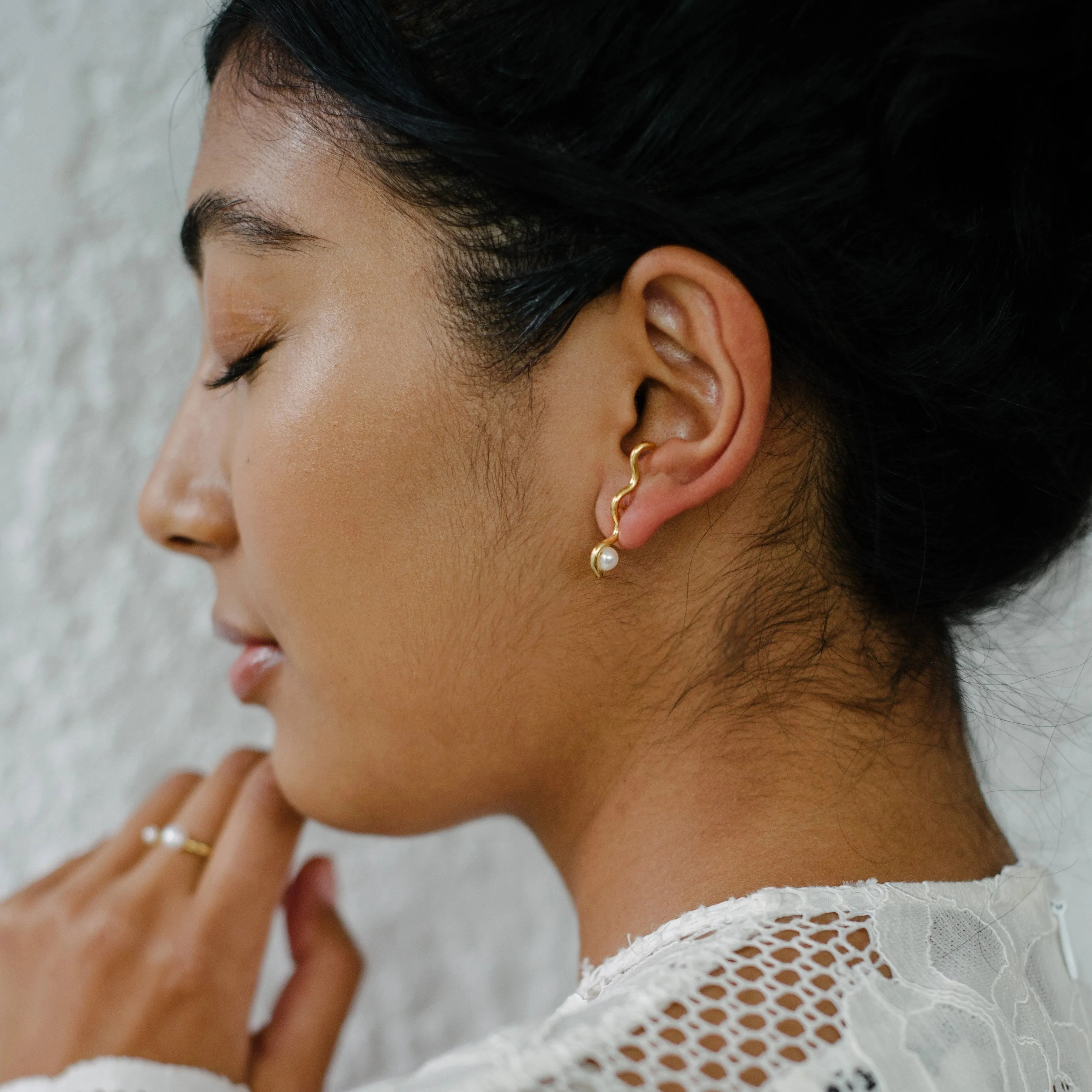 Libra Ear Hugger sold by The Jewelry Edit product image thumbnail 2