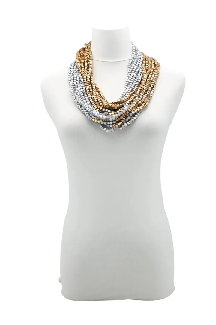 NEXT Pashmina Necklaces Gold/Silver sold by The Jewelry Edit product image thumbnail 3