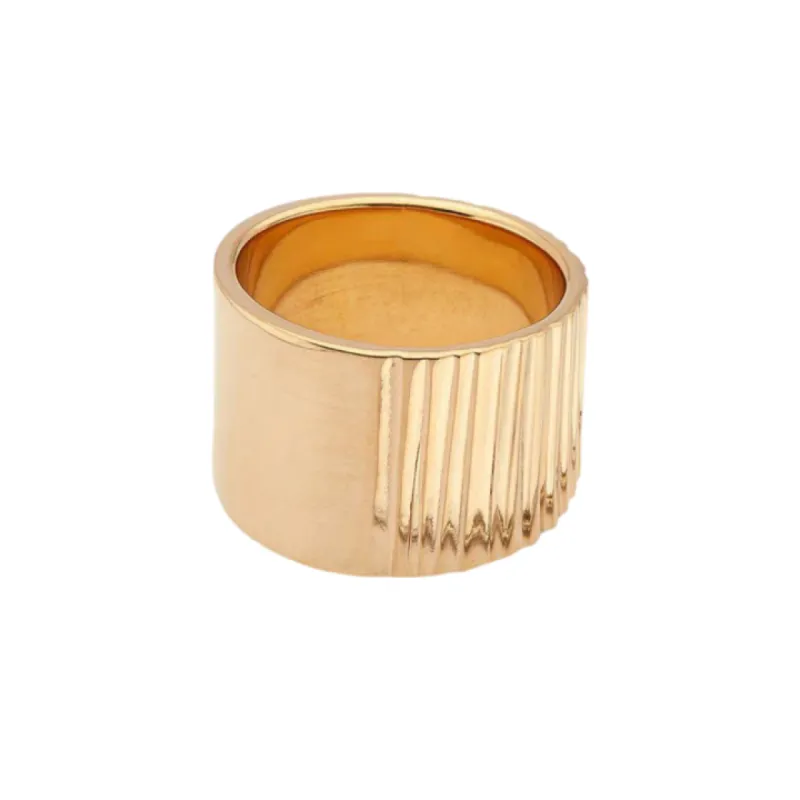 Meta Band Ring sold by The Jewelry Edit