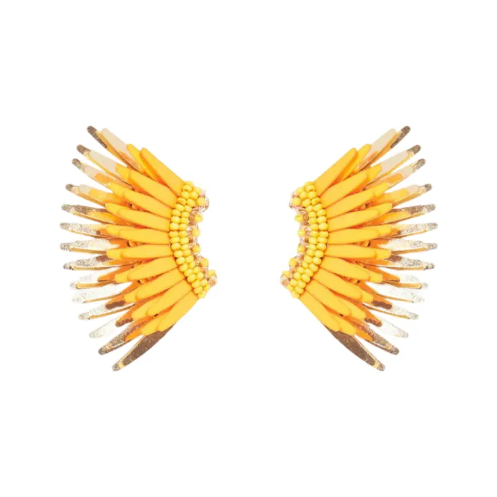 Mini Madeline Earrings Mustard sold by The Jewelry Edit