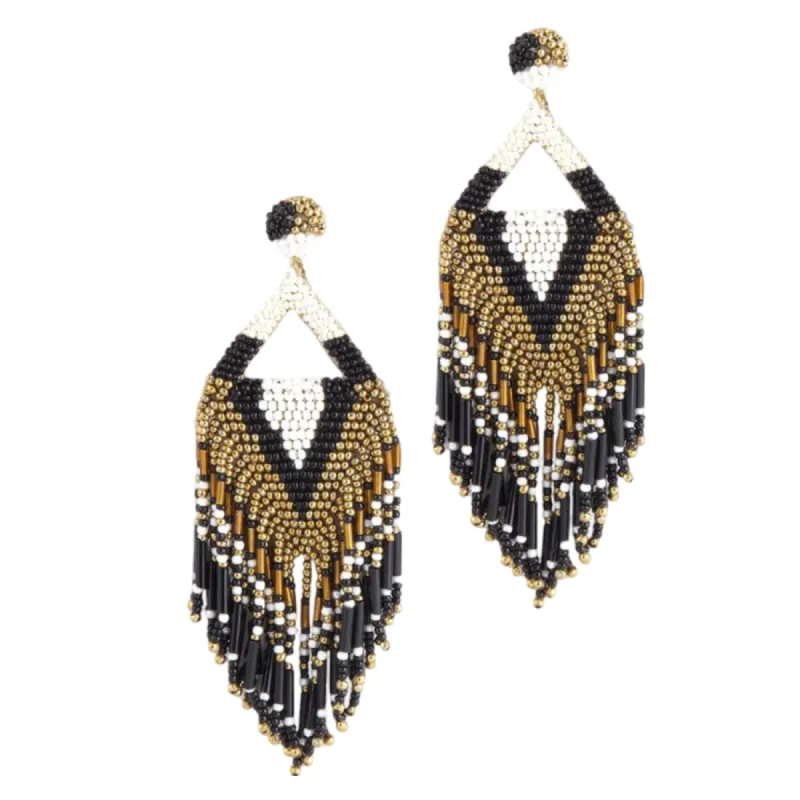 Bina Earrings Gold sold by The Jewelry Edit