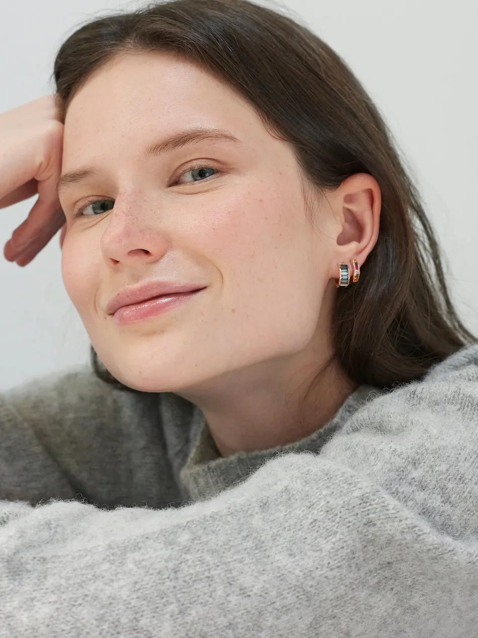 Otto Mini Huggies Multi sold by The Jewelry Edit product image thumbnail 2