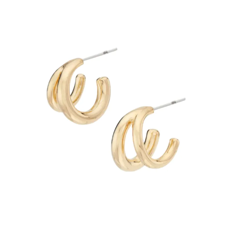 Dogo Mini Hoop Earrings sold by The Jewelry Edit