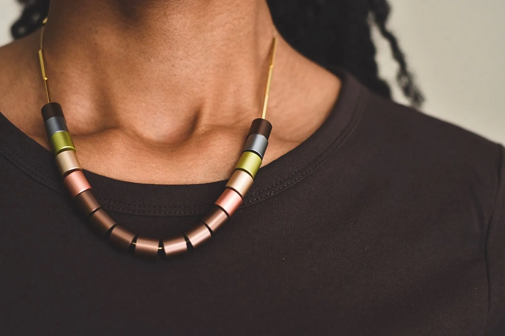 Gege Aluminum Necklace sold by The Jewelry Edit product image thumbnail 3