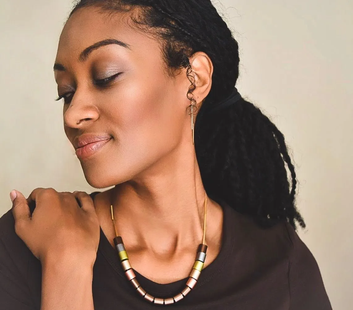 Gege Aluminum Necklace sold by The Jewelry Edit product image thumbnail 2