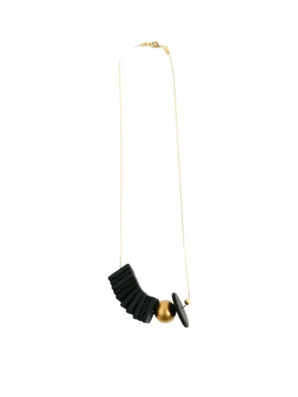 Accordion Necklace sold by The Jewelry Edit