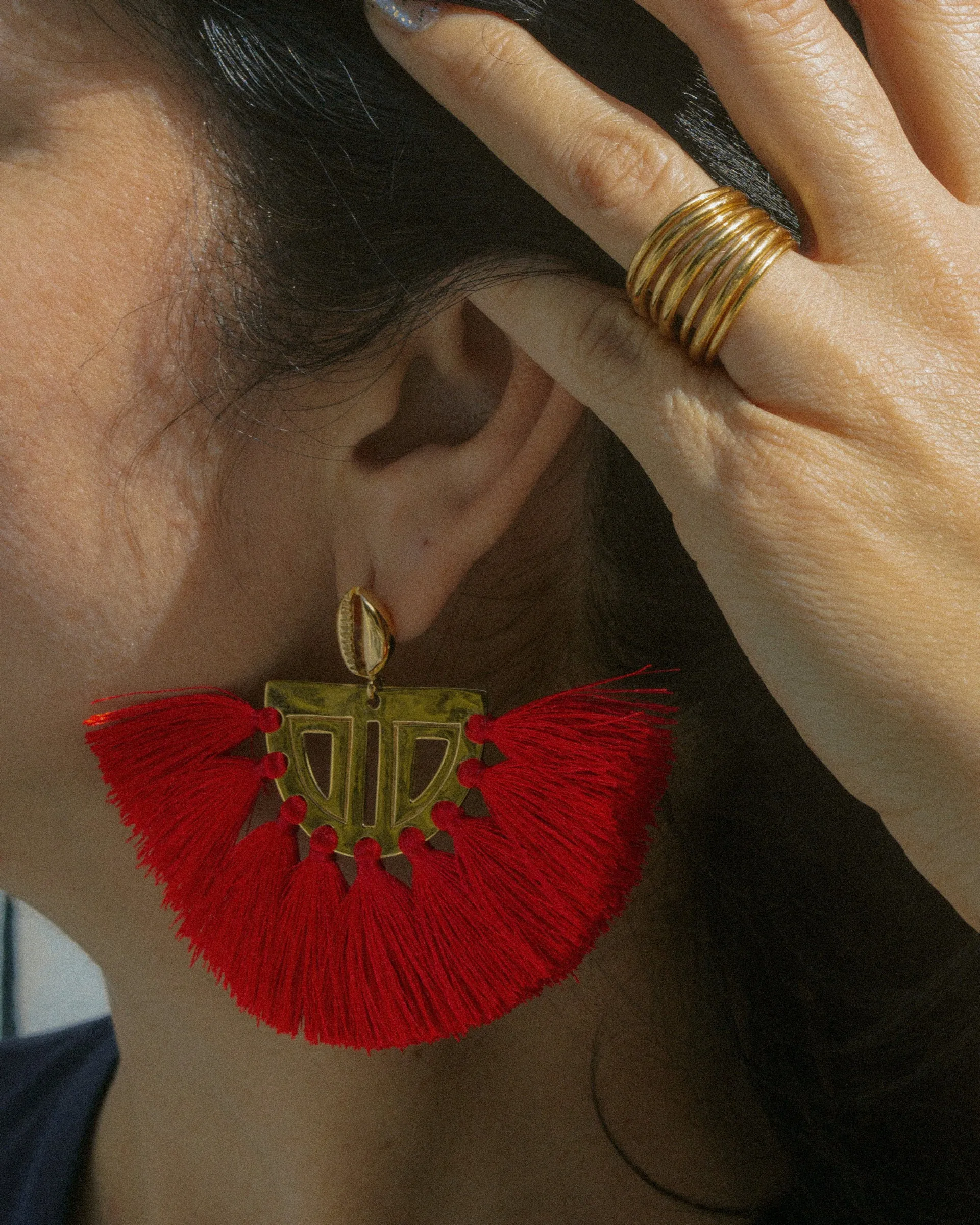 Carmen Earrings Red sold by The Jewelry Edit product image thumbnail 2