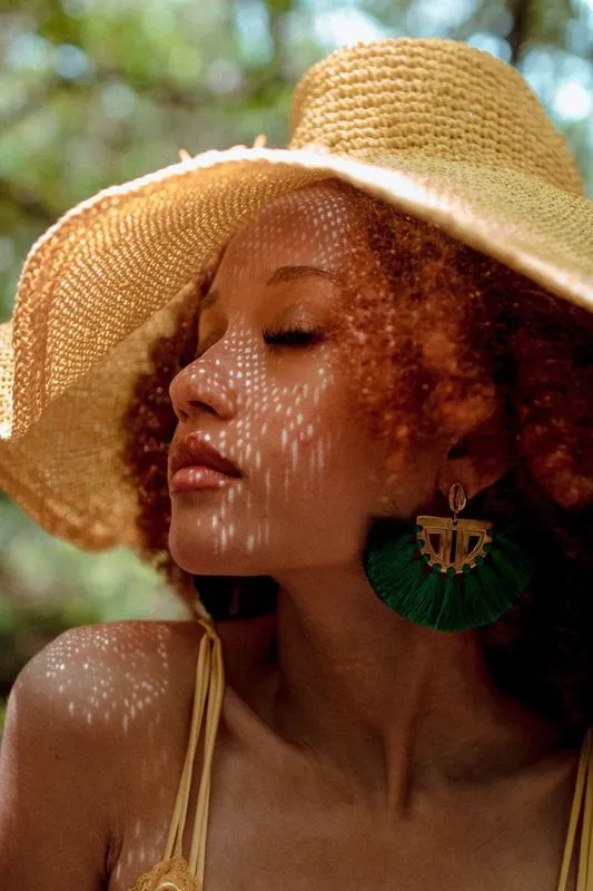 Carmen Earrings Green sold by The Jewelry Edit product image thumbnail 2