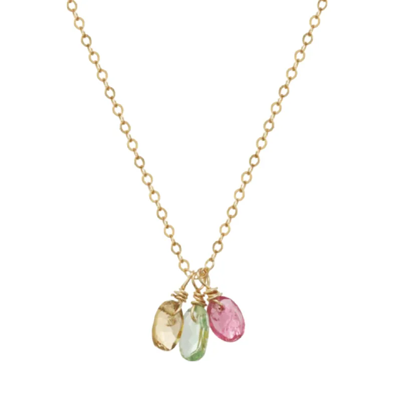 Baya Rainbow Necklace sold by The Jewelry Edit