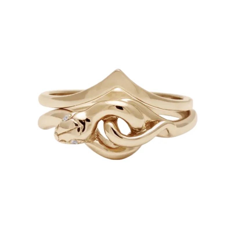 Serpent Pair No. 6 sold by The Jewelry Edit