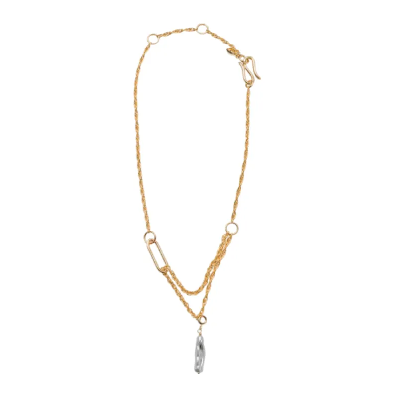 Tula Pearl Necklace made by Kara Yoo