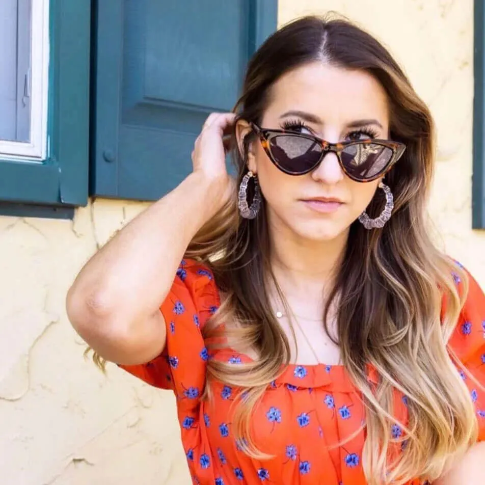 Bamboo Hoop Earrings Clear sold by The Jewelry Edit product image thumbnail 2