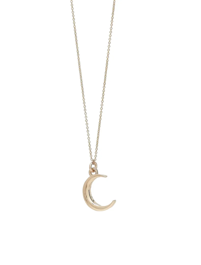 Crescent Moon Pendant sold by The Jewelry Edit