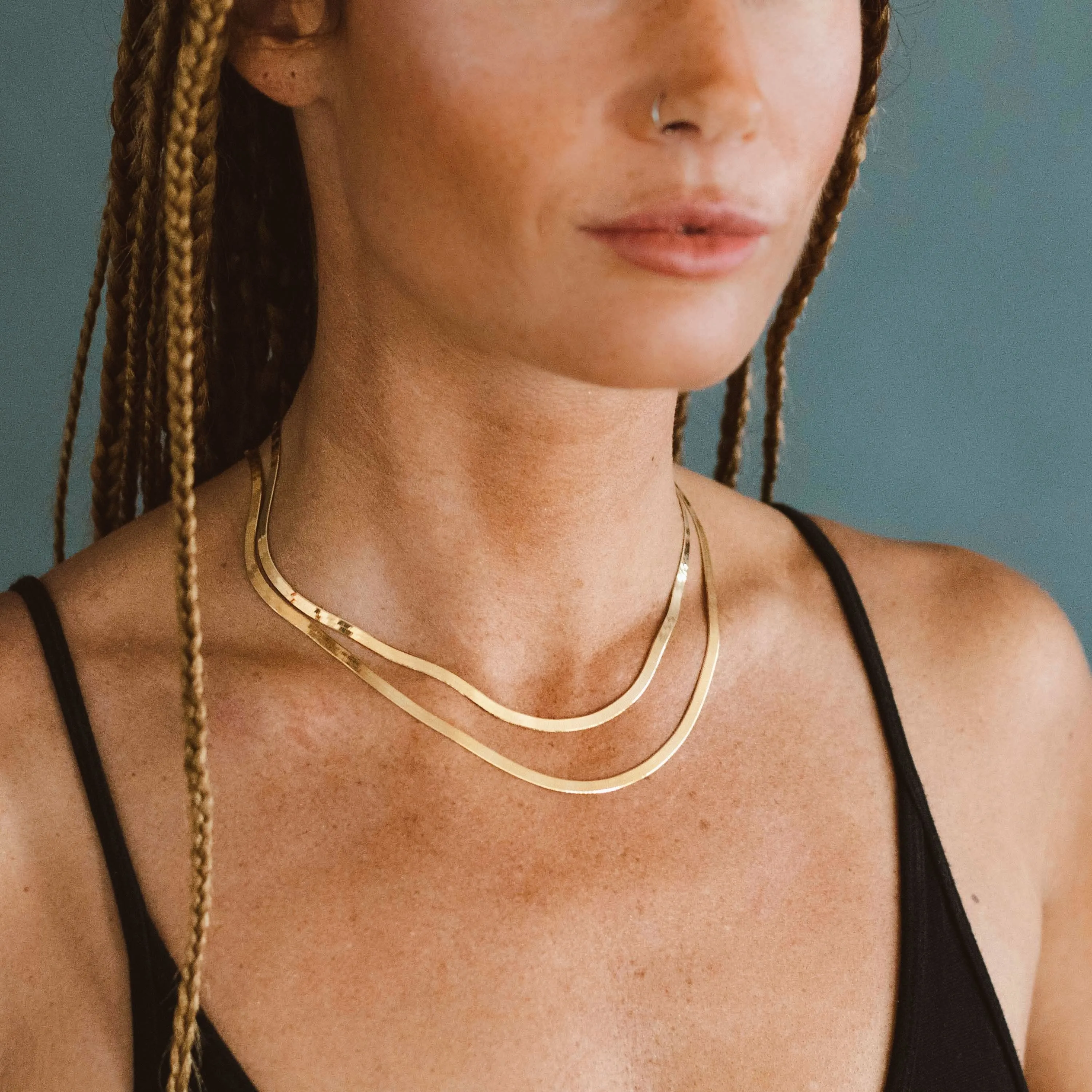 Vintage Herringbone Necklace sold by The Jewelry Edit product image thumbnail 2