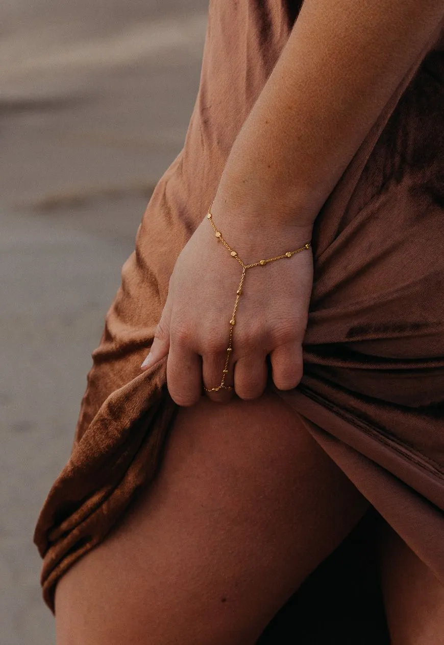 Orbital Hand Chain sold by The Jewelry Edit product image thumbnail 3