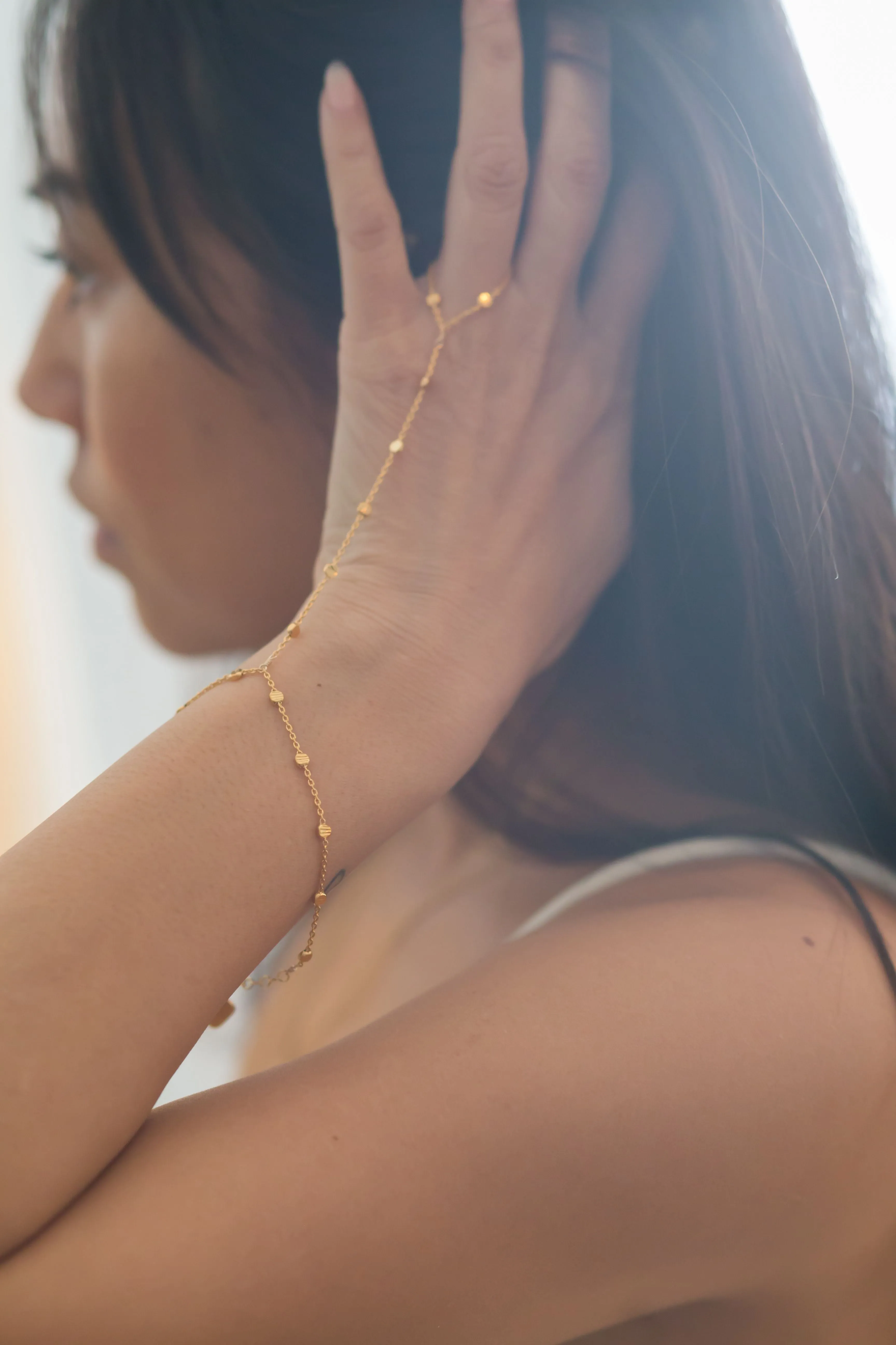 Orbital Hand Chain sold by The Jewelry Edit product image thumbnail 5