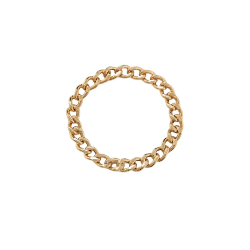 Cuban Flexible Chain Ring sold by The Jewelry Edit