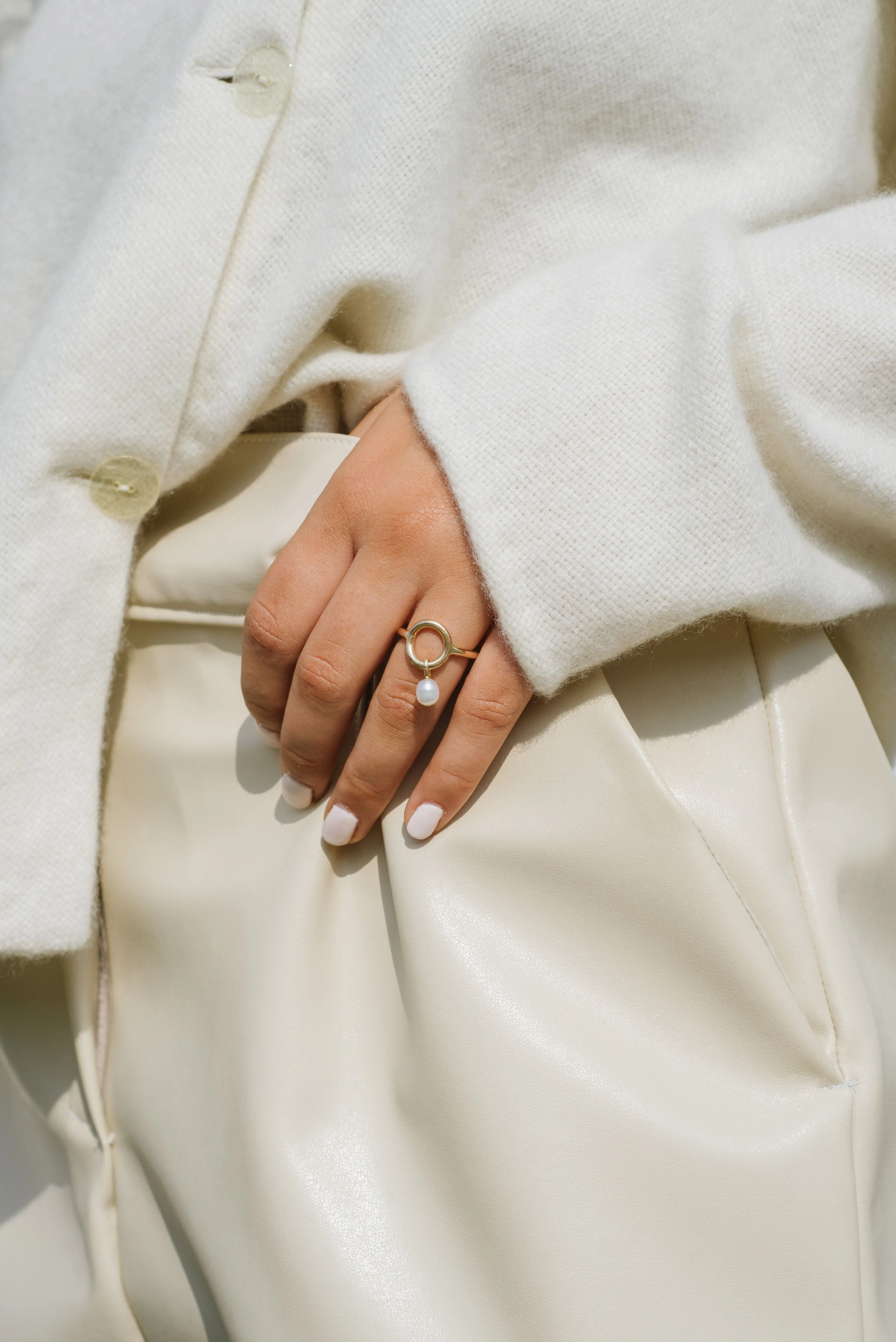 Celina Pearl Ring sold by The Jewelry Edit product image thumbnail 2