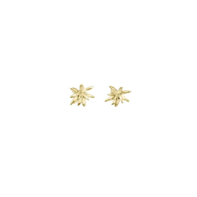 Chrysanthemum Earrings sold by The Jewelry Edit