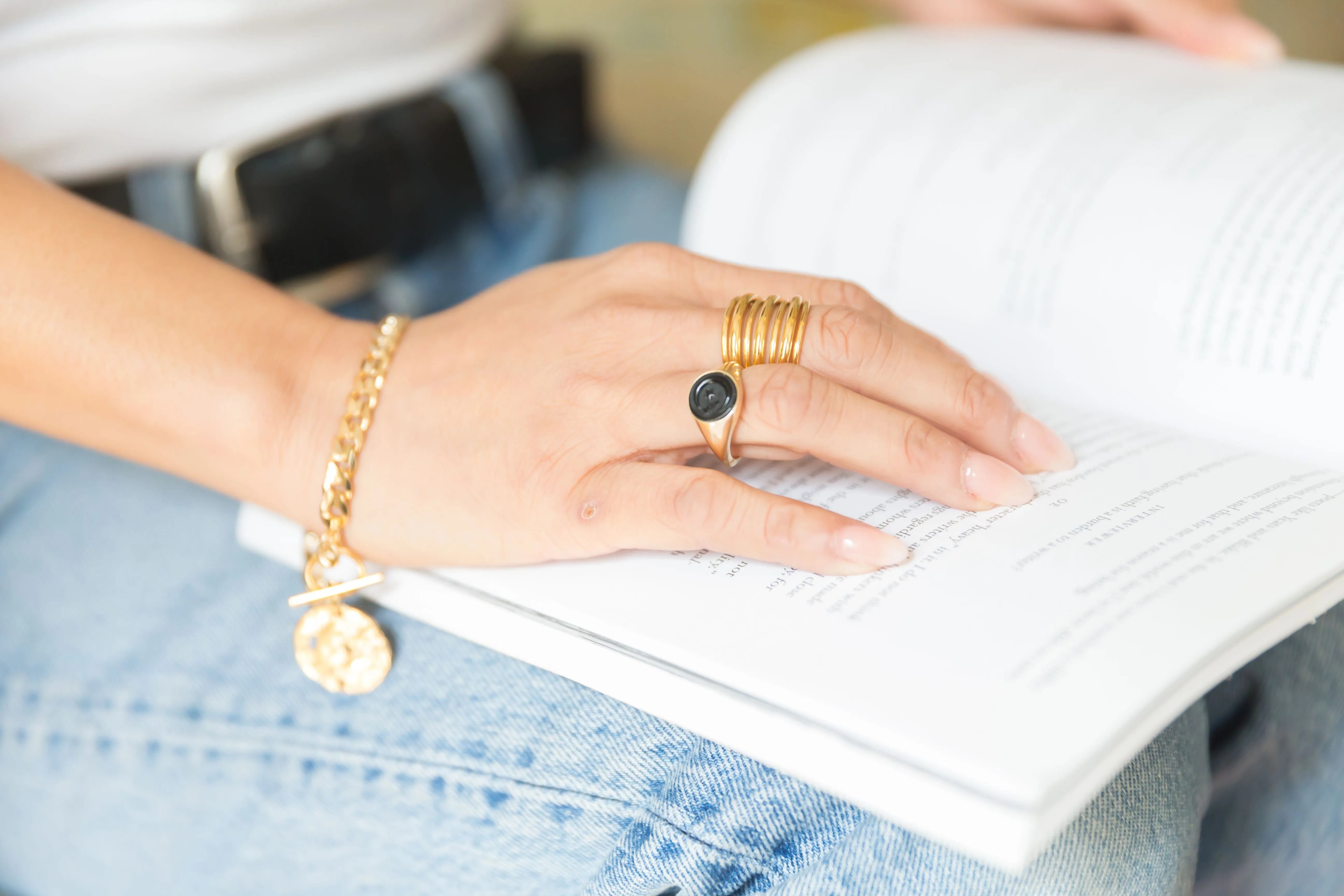 Layered Strand Ring sold by The Jewelry Edit product image thumbnail 2