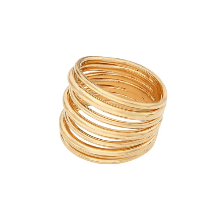 Layered Strand Ring sold by The Jewelry Edit