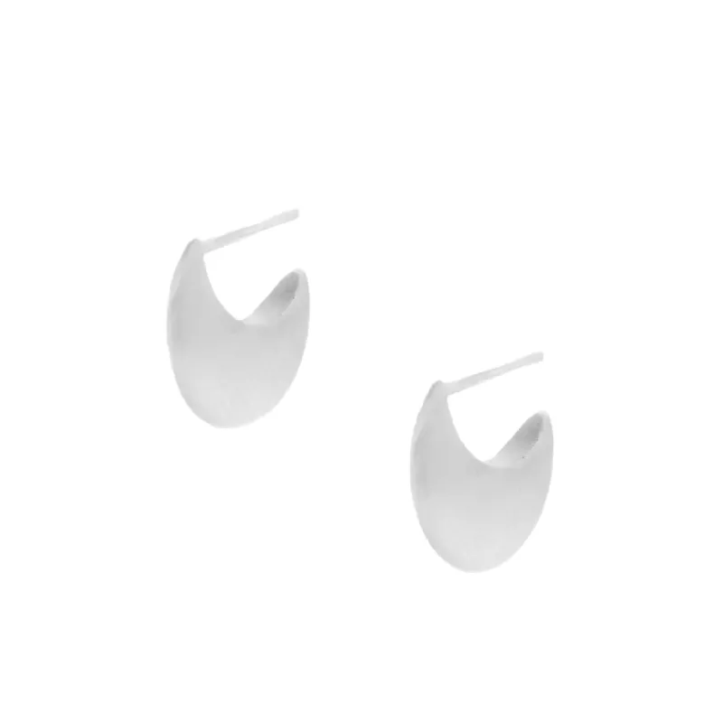 Lua Medium Hoops sold by The Jewelry Edit