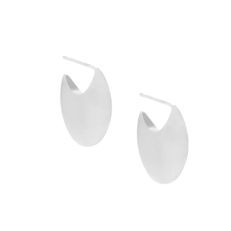 Lua Large Hoops sold by The Jewelry Edit