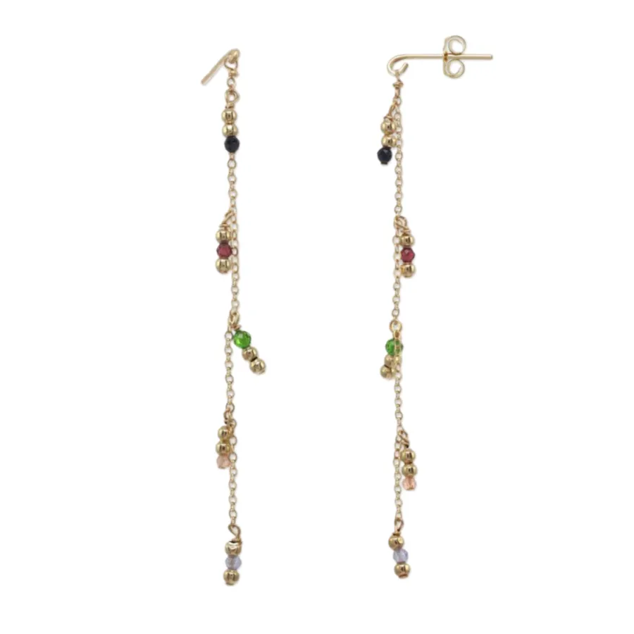 Samara Gemstones Earrings sold by The Jewelry Edit