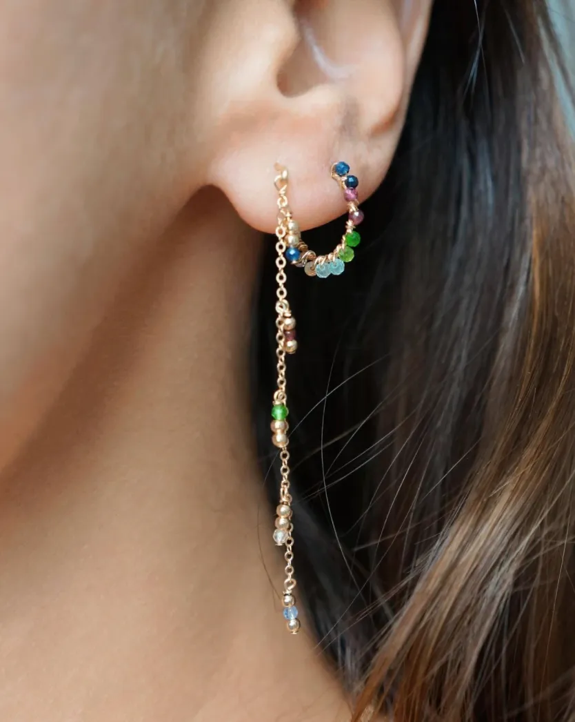 Sadie Gemstones Earrings sold by The Jewelry Edit product image thumbnail 2