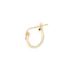 Slim Micro Hoops sold by The Jewelry Edit