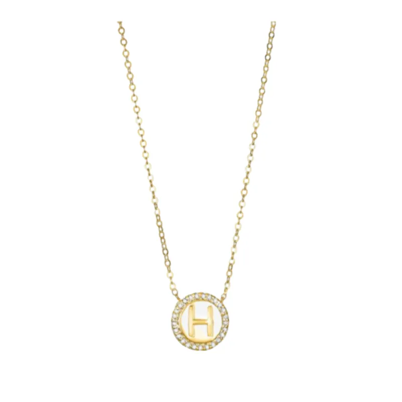 Diamond Disc Floating Necklace sold by The Jewelry Edit