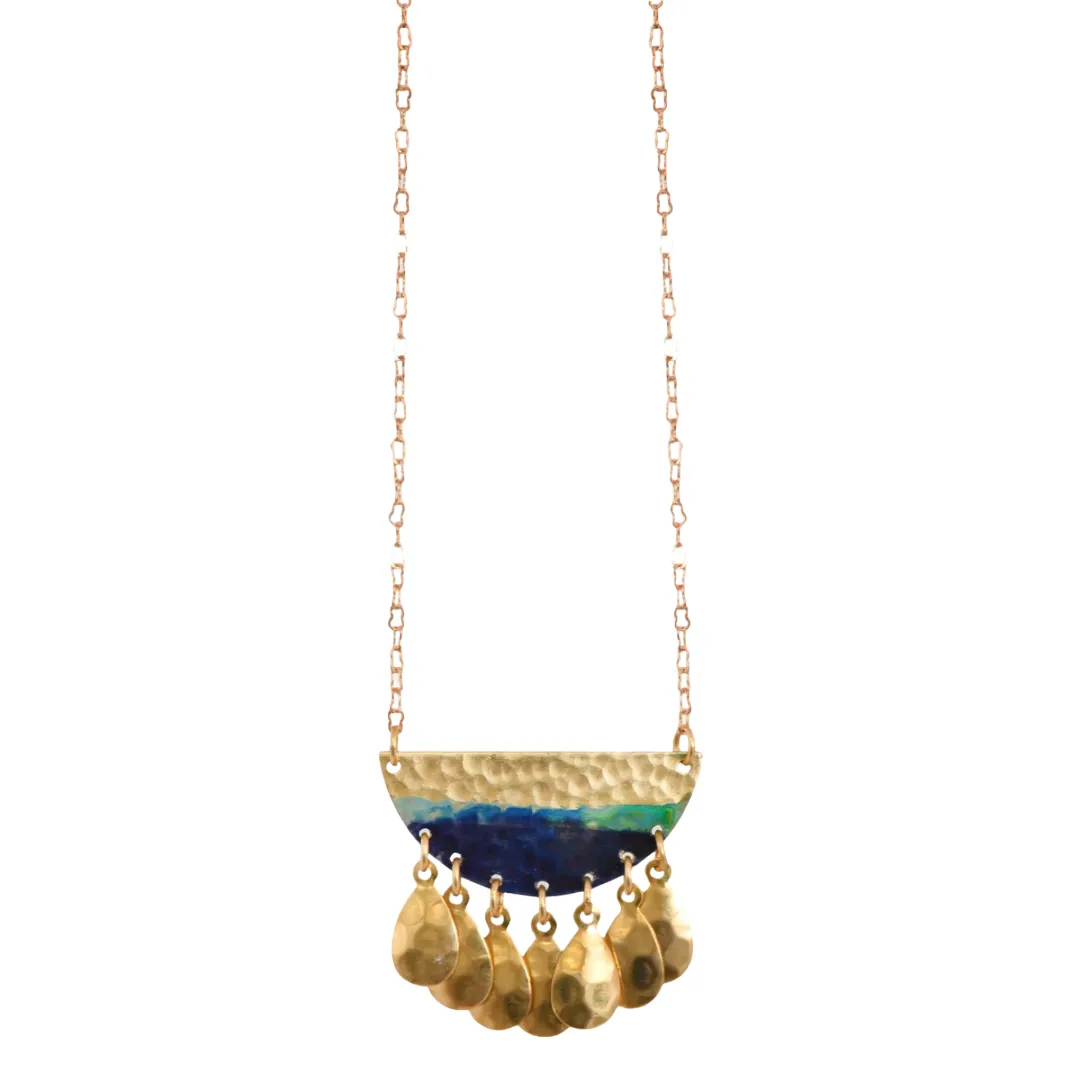 Issoria Brass Necklace sold by The Jewelry Edit