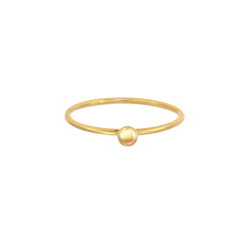Seamless Band Point Ring sold by The Jewelry Edit