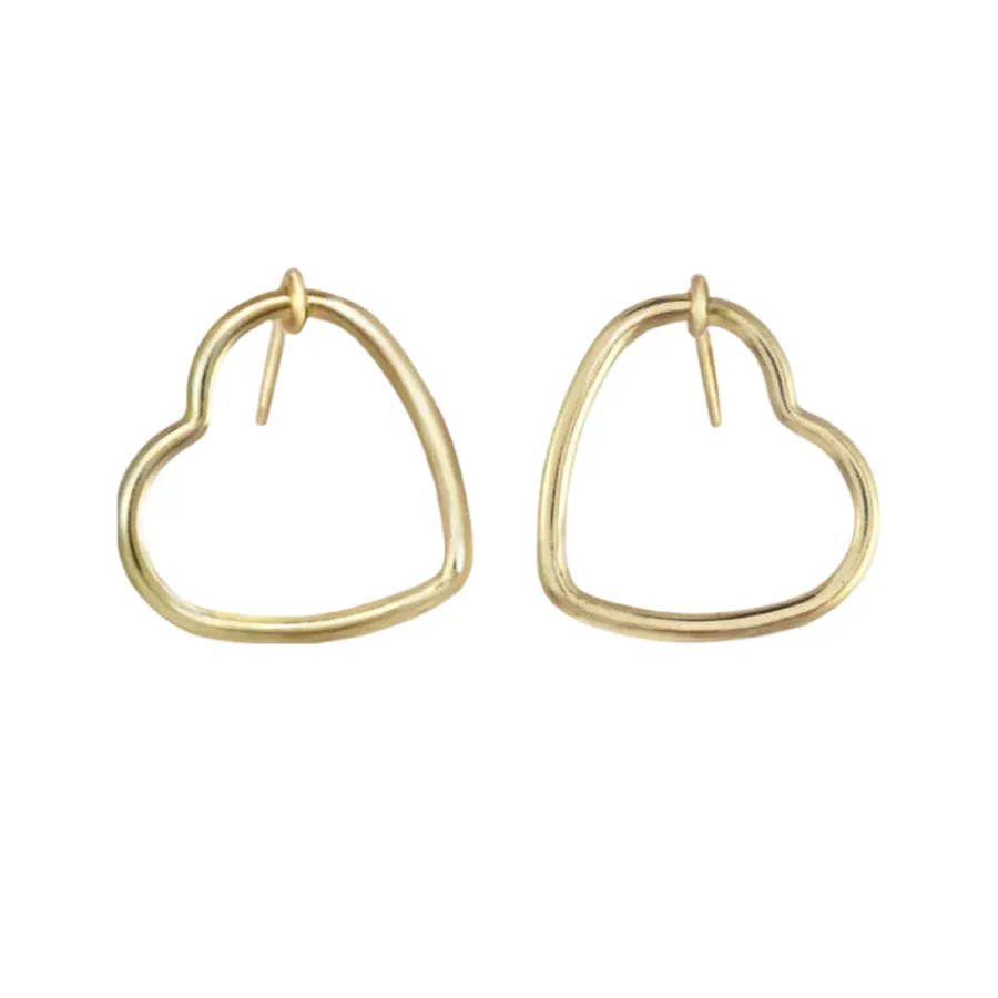 Heart-Shaped Merito Earrings sold by The Jewelry Edit