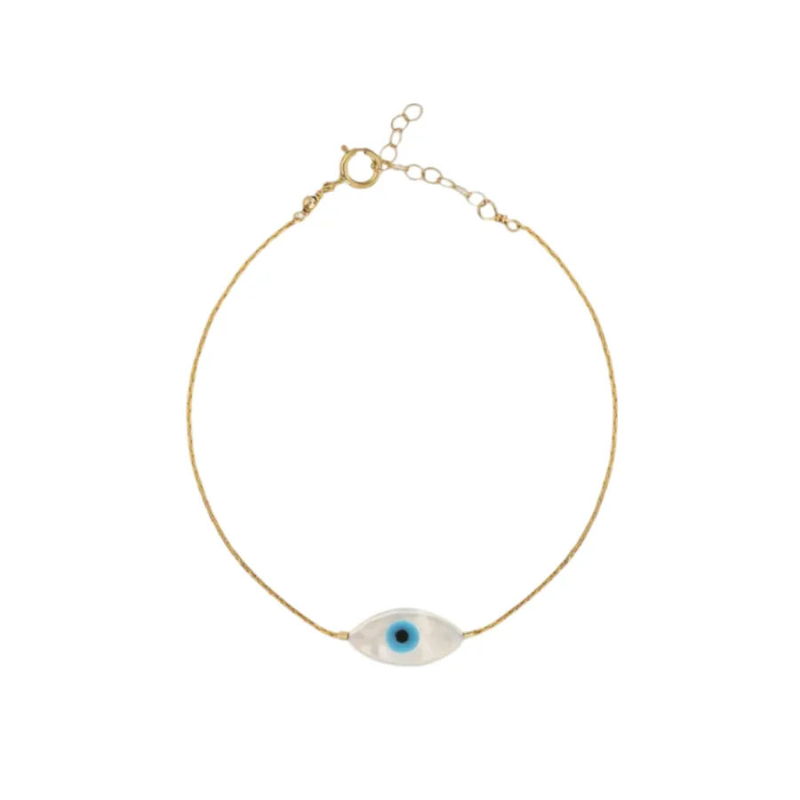 Izu Evil Eye Bracelet sold by The Jewelry Edit