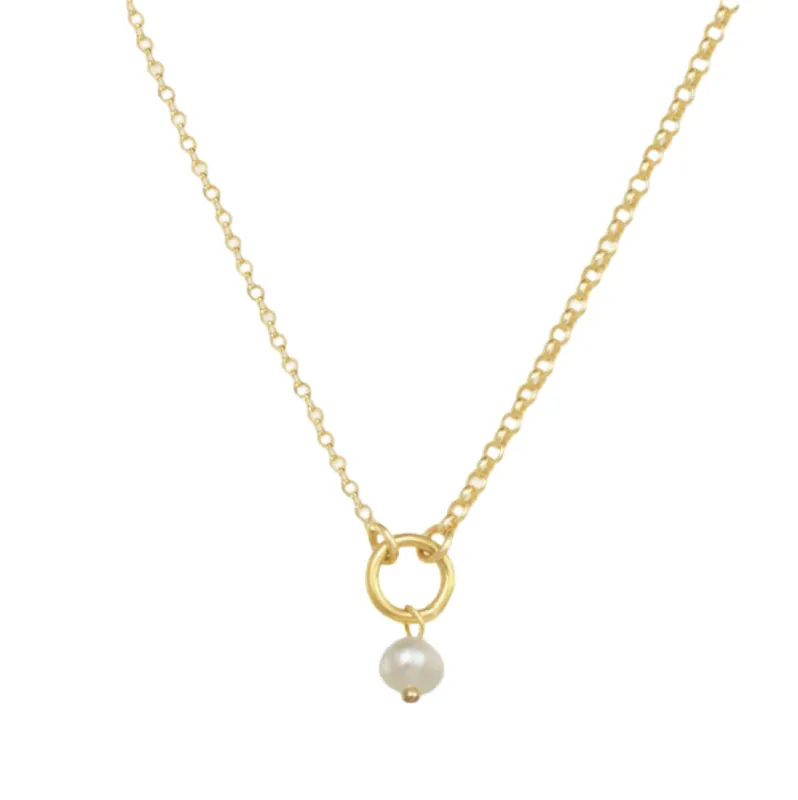 14K Gold-filled Chain Divya Necklace sold by The Jewelry Edit