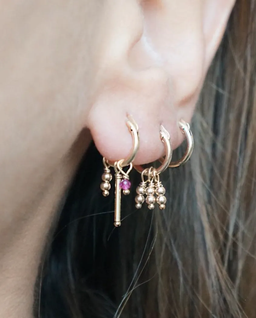 Daphne Beaded Twist Earrings sold by The Jewelry Edit product image thumbnail 4